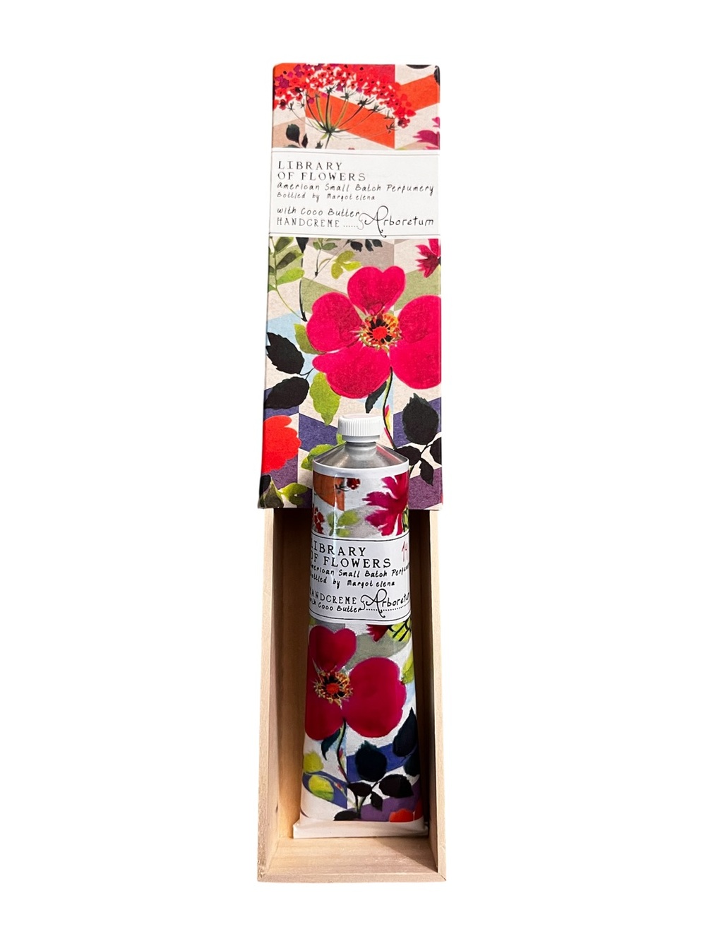 RETIRED Library of Flowers Arboretum Margot Elena Hand Creme Cream Sealed Rare